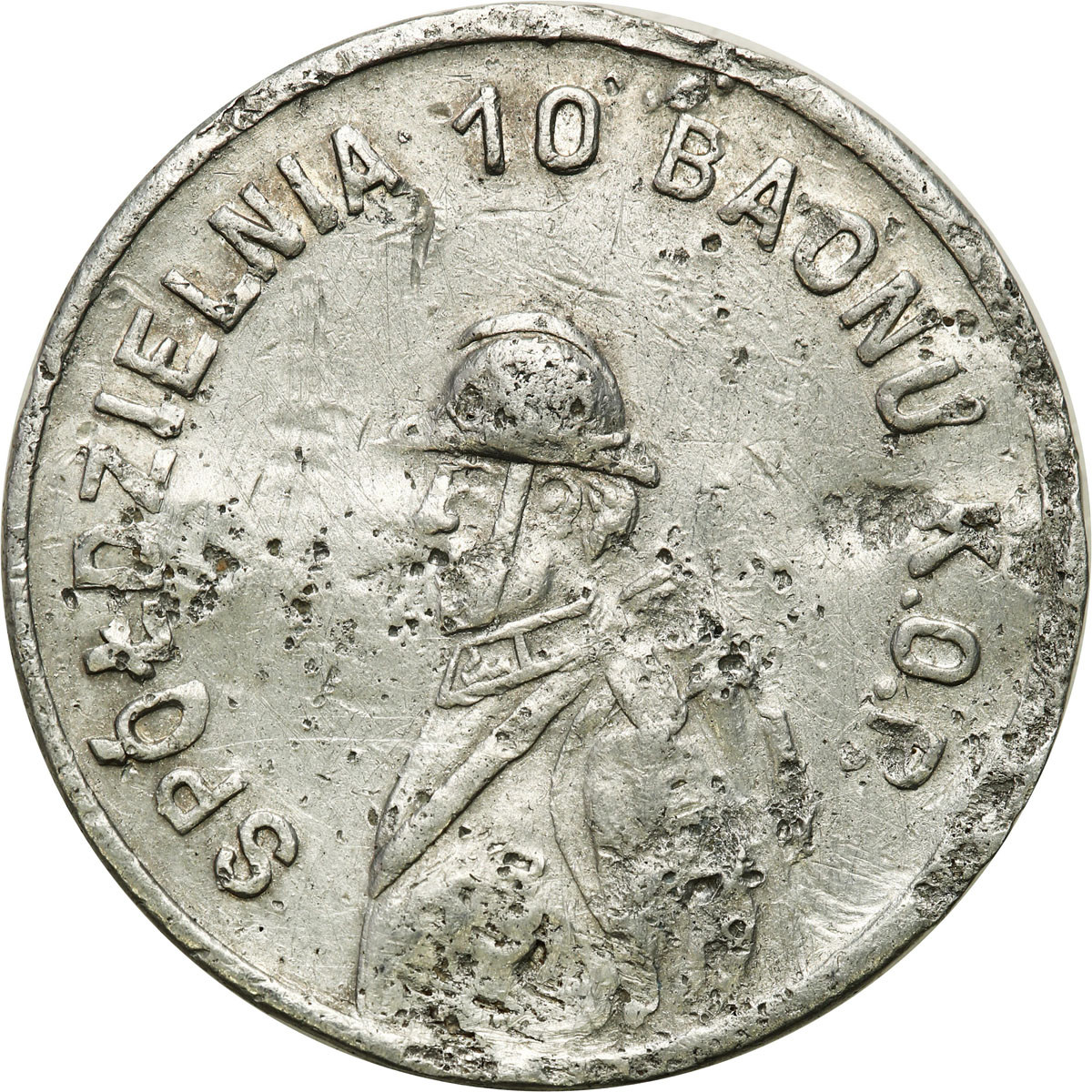 Kraśne - 1 złoty 10 Batalionu Spółdzielni K.O.P. - RZADKIE